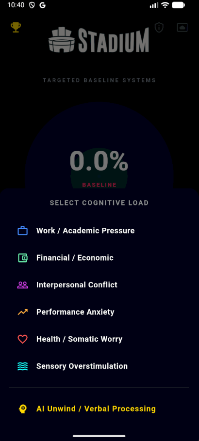 Cognitive Load Selection